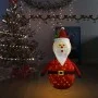 Papá Noel de Navidad decorativo con LED tela lujosa 120 cm de vidaXL, Luces de Navidad - Ref: Foro24-328499, Precio: 46,48 €,...