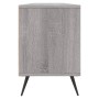 Mueble para TV madera contrachapada gris Sonoma 150x30x44,5 cm