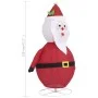 Papá Noel de Navidad decorativo con LED tela lujosa 120 cm de vidaXL, Luces de Navidad - Ref: Foro24-328499, Precio: 46,48 €,...