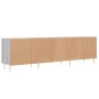 Mueble para TV madera contrachapada gris Sonoma 150x30x44,5 cm