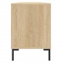 Mueble de TV madera contrachapada roble Sonoma 150x30x44,5 cm
