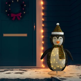 Dekorativer Weihnachtspinguin mit LED-Luxusstoff 120 cm von vidaXL, Weihnachtsbeleuchtung - Ref: Foro24-328502, Preis: 72,08 ...