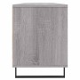 Mueble para TV madera contrachapada gris Sonoma 150x30x44,5 cm