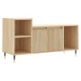 Mueble para TV madera contrachapada roble Sonoma 100x35x55 cm