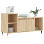 Mueble para TV madera contrachapada roble Sonoma 100x35x55 cm