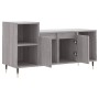 Mueble de TV madera contrachapada gris Sonoma 100x35x55 cm en Muebles TV | Comprar online en Foro24