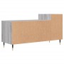 Mueble de TV madera contrachapada gris Sonoma 100x35x55 cm en Muebles TV | Comprar online en Foro24