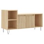 Mueble para TV madera contrachapada roble Sonoma 100x35x55 cm en Muebles TV | Comprar online en Foro24