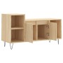 Mueble para TV madera contrachapada roble Sonoma 100x35x55 cm en Muebles TV | Comprar online en Foro24