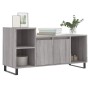 Mueble de TV madera contrachapada gris Sonoma 100x35x55 cm