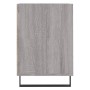 Mueble de TV madera contrachapada gris Sonoma 100x35x55 cm