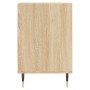 Mueble para TV madera contrachapada roble Sonoma 160x35x55 cm