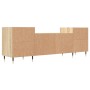 Mueble para TV madera contrachapada roble Sonoma 160x35x55 cm