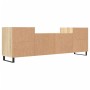 Mueble para TV madera contrachapada roble Sonoma 160x35x55 cm