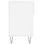 Mueble zapatero madera contrachapada blanco 102x36x60 cm