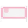 Barandilla de seguridad cama de niño rosa tela 150x25 cm de vidaXL, Barandillas de seguridad - Ref: Foro24-10202, Precio: 32,...