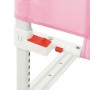 Barandilla de seguridad cama de niño rosa tela 150x25 cm de vidaXL, Barandillas de seguridad - Ref: Foro24-10202, Precio: 32,...