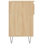 Mueble zapatero madera contrachapada roble Sonoma 102x36x60 cm