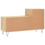 Mueble zapatero madera contrachapada roble Sonoma 102x36x60 cm
