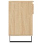 Mueble zapatero madera contrachapada roble Sonoma 102x36x60 cm