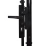 Double gate for fence with spearheads 400x248 cm by vidaXL, garden gates - Ref: Foro24-145742, Price: 297,59 €, Discount: %