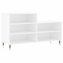 Mueble zapatero madera contrachapada blanco 102x36x60 cm