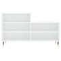 Mueble zapatero madera contrachapada blanco 102x36x60 cm