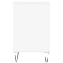 Mueble zapatero madera contrachapada blanco 102x36x60 cm