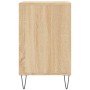 Mueble zapatero madera contrachapada roble Sonoma 102x36x60 cm