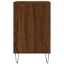 Mueble zapatero madera contrachapada roble marrón 102x36x60 cm