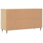 Mueble zapatero madera contrachapada roble Sonoma 102x36x60 cm