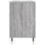 Mueble zapatero madera contrachapada gris Sonoma 102x36x60 cm