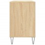 Mueble zapatero madera contrachapada roble Sonoma 102x36x60 cm