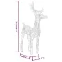 Reno y trineo adorno navideño 160 LEDs acrílico 130 cm de vidaXL, Luces de Navidad - Ref: Foro24-328520, Precio: 93,86 €, Des...