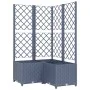 Pflanzgefäß mit Gitter PP dunkelgrau 80x80x136 cm von vidaXL, Töpfe und Pflanzgefäße - Ref: Foro24-318255, Preis: 102,29 €, R...