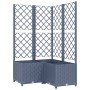 Pflanzgefäß mit Gitter PP dunkelgrau 80x80x136 cm von vidaXL, Töpfe und Pflanzgefäße - Ref: Foro24-318255, Preis: 115,54 €, R...