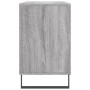 Mueble zapatero madera contrachapada gris Sonoma 102x36x60 cm
