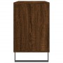 Mueble zapatero madera contrachapada roble marrón 102x36x60 cm