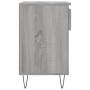 Mueble zapatero madera contrachapada gris Sonoma 70x36x60 cm