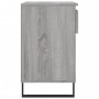 Mueble zapatero madera contrachapada gris Sonoma 70x36x60 cm