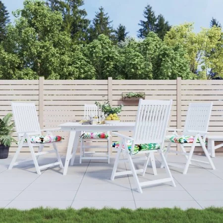 Stuhlkissen 2 Stück mehrfarbiger Stoff 40x40x7 cm von vidaXL, Kissen für Stühle und Sofas - Ref: Foro24-361492, Preis: 23,91 ...