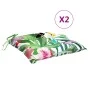 Chair cushions 2 pcs multicolored fabric 40x40x7 cm by vidaXL, Cushions for chairs and sofas - Ref: Foro24-361492, Price: 23,...