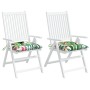 Stuhlkissen 2 Stück mehrfarbiger Stoff 40x40x7 cm von vidaXL, Kissen für Stühle und Sofas - Ref: Foro24-361492, Preis: 25,46 ...