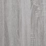 Armario de baño madera contrachapada gris Sonoma 30x30x190 cm
