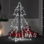 Árbol de Navidad 160 LEDs interior y exterior 78x120 cm de vidaXL, Arboles de navidad - Ref: Foro24-328564, Precio: 30,07 €, ...