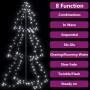 Árbol de Navidad 160 LEDs interior y exterior 78x120 cm de vidaXL, Arboles de navidad - Ref: Foro24-328564, Precio: 30,07 €, ...