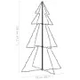 Árbol de Navidad 160 LEDs interior y exterior 78x120 cm de vidaXL, Arboles de navidad - Ref: Foro24-328564, Precio: 30,07 €, ...