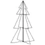 Christmas tree with 160 LEDs for indoor and outdoor use, 78x120 cm. by vidaXL, Christmas trees - Ref: Foro24-328567, Price: 3...