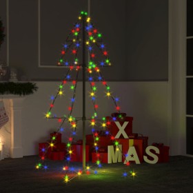 Árbol de Navidad 160 LEDs interior y exterior 78x120 cm