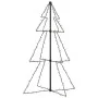 Árbol de Navidad 160 LEDs interior y exterior 78x120 cm de vidaXL, Arboles de navidad - Ref: Foro24-328569, Precio: 30,07 €, ...